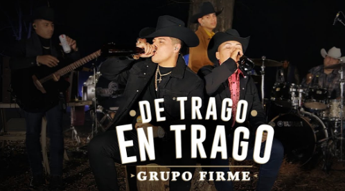 Grupo Firme lanza su nuevo sencillo, De Trago en Trago