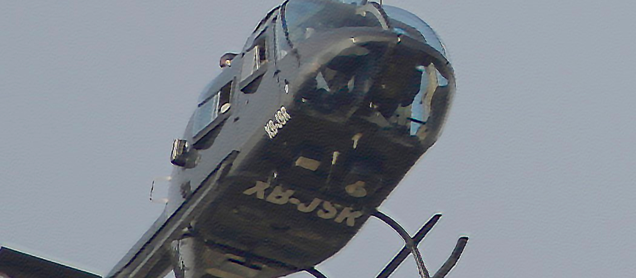 Se roban helicóptero de aeropuerto mexicano