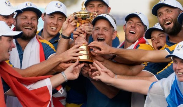 Europa recupera la Ryder Cup en una batalla contra Estados Unidos