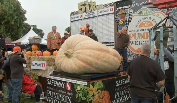 Otra vez; Minnesota cultiva la calabaza más grande del mundo