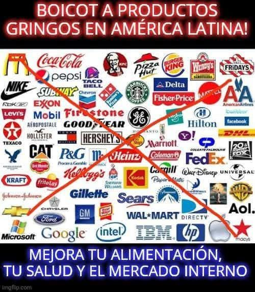 Mexicanos  llaman a boicot contra empresas de USA