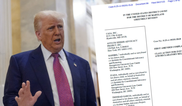 Demandas colectivas buscan frenar orden de Trump contra la ciudadanía por nacimiento