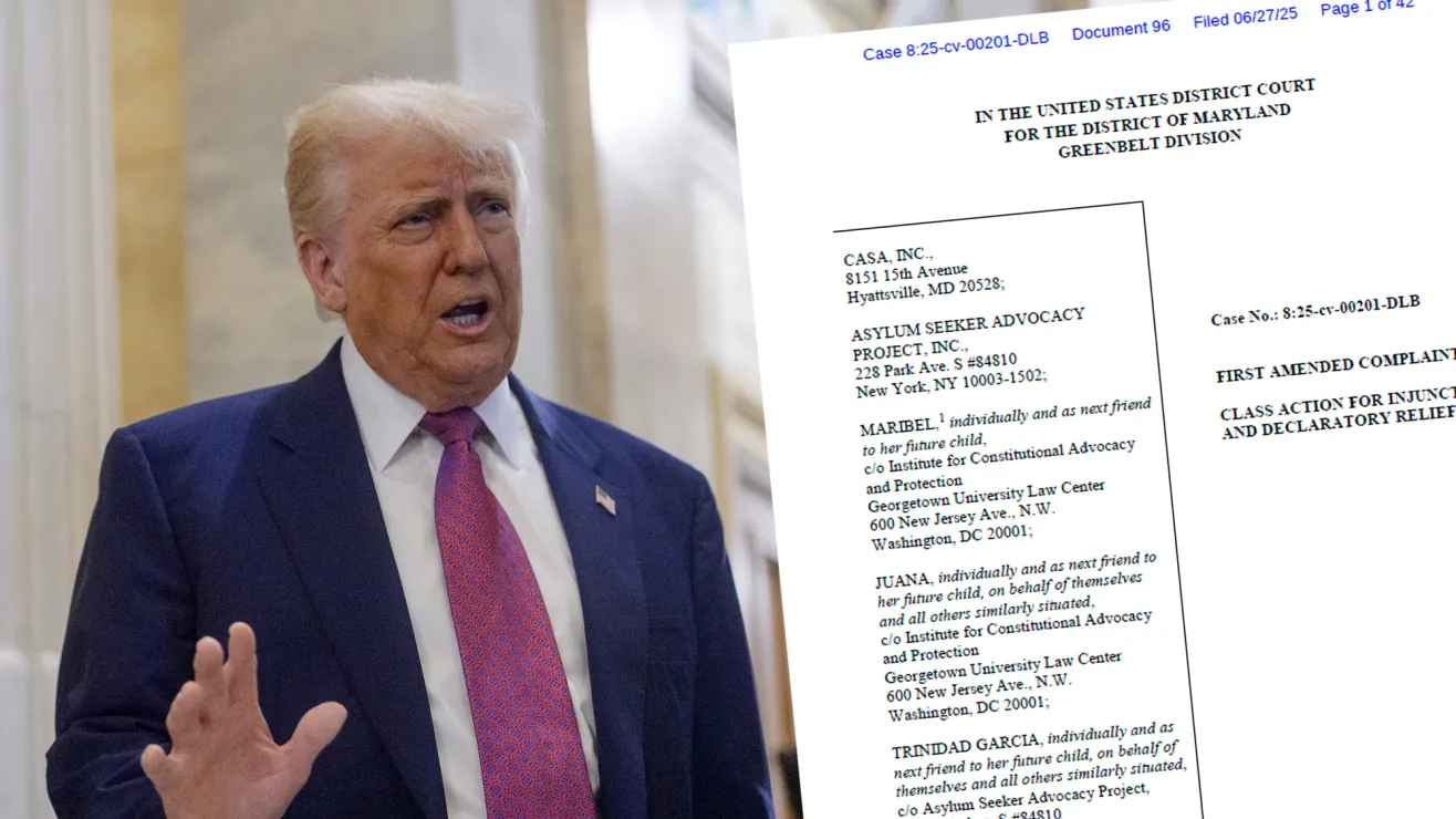 Demandas colectivas buscan frenar orden de Trump contra la ciudadanía por nacimiento