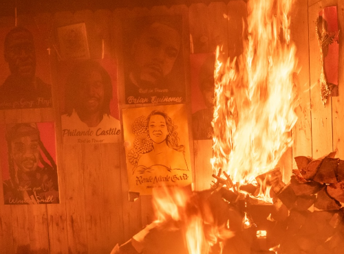 Investigan incendio sospechoso en el memorial de Renee Good en Minneapolis