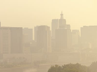 Twin Cities recibe calificación ‘F’ por mala calidad del aire, según informe nacional