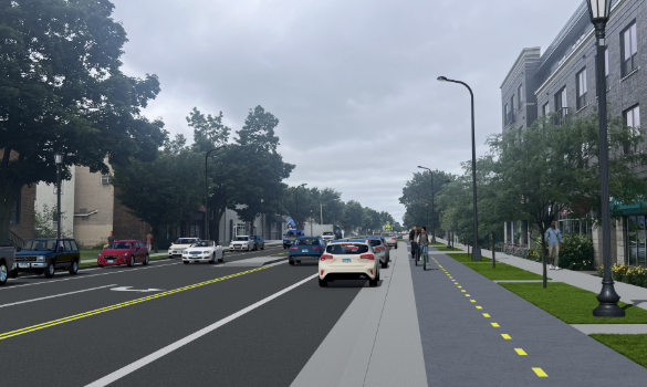 Comerciantes y ciclistas chocan por plan de rediseño de Lyndale Avenue South en Minneapolis