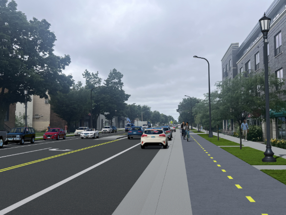 Comerciantes y ciclistas chocan por plan de rediseño de Lyndale Avenue South en Minneapolis