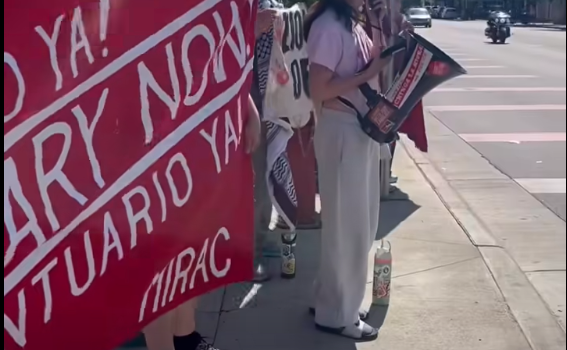 MIRAC organiza manifestación en apoyo a inmigrantes detenidos en Minneapolis