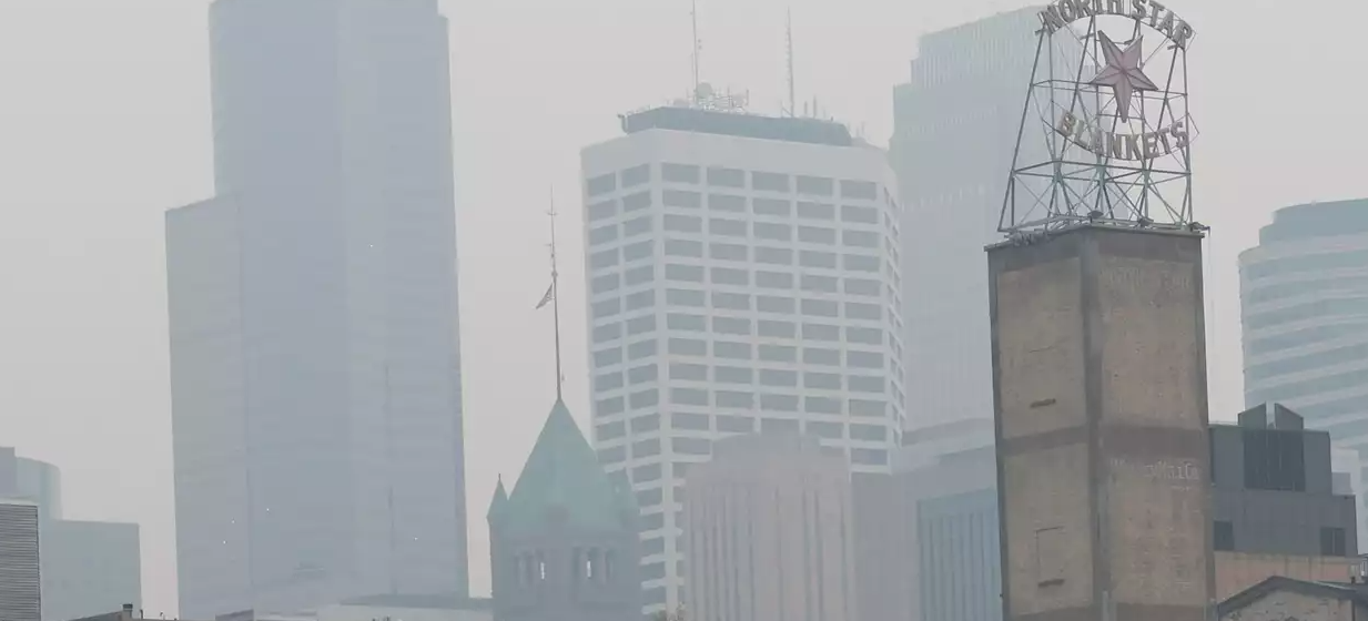 ¿Cuándo mejorará la calidad del aire en Minnesota? El humo comenzará a disminuir este viernes, pero el noreste del estado seguirá en alerta