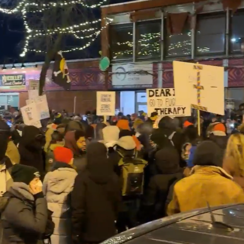 Vigilia en honor a Álex Pretti