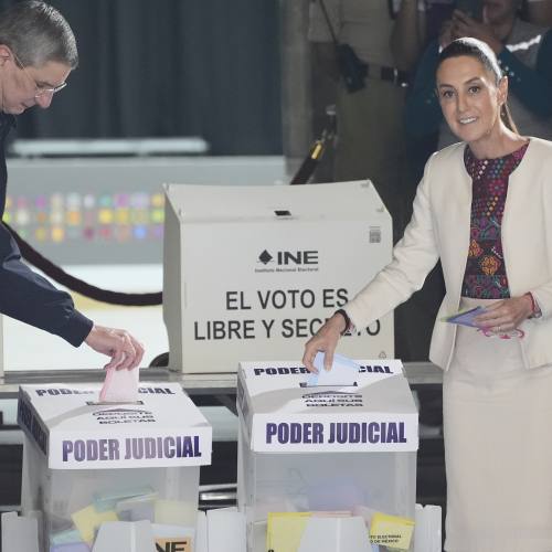 87% no fue a votar… pero México es más democrático que nunca, según la presidente Claudia Sheinbaum.